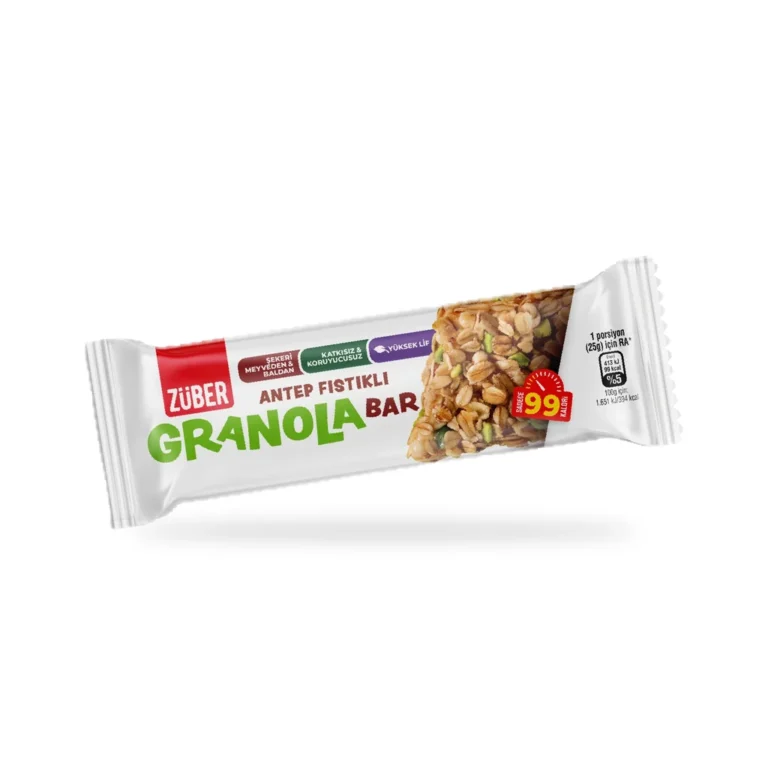 Züber Antep Fıstıklı Granola Bar 25 g